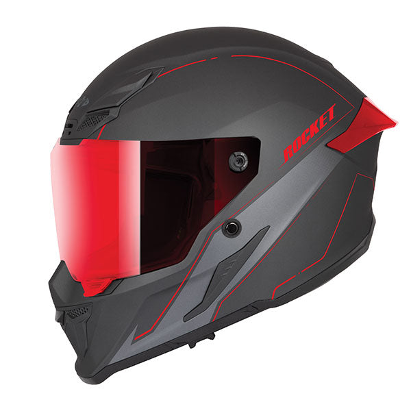 Joe Rocket RKT 240-Series Solid Full Face Helmet