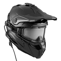 CKX Casque Hors-Piste Titan Original électrique, hiver Solid - Lunette 210° incluse