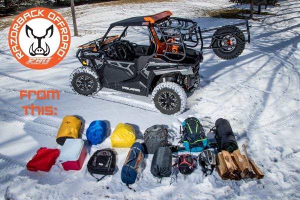 RAZORBACK OFFROAD EXPEDITION RACK POLARIS RZR 900/900 S/1000 S