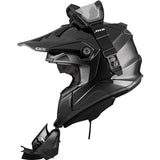 CKX Casque Hors-Piste Titan Original électrique, hiver Solid - Lunette 210° incluse