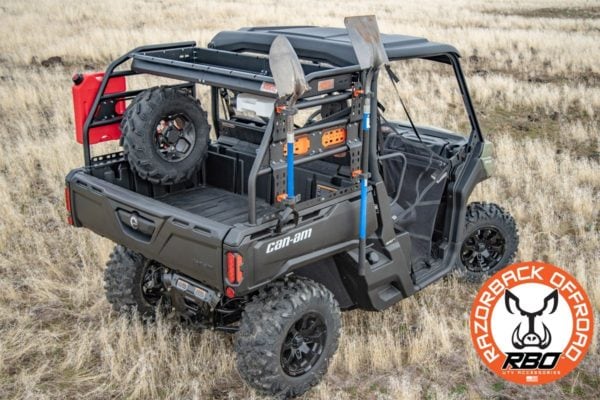 Adns Rack Razor Back RAZORBACK CAN AM DEFENDER UTILITY CARGO RACK – Shop Le Spécialiste du VTT