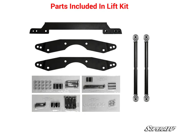 KIT DE LEVAGE POLARIS RZR 800 1,5-3" (2008/2014)