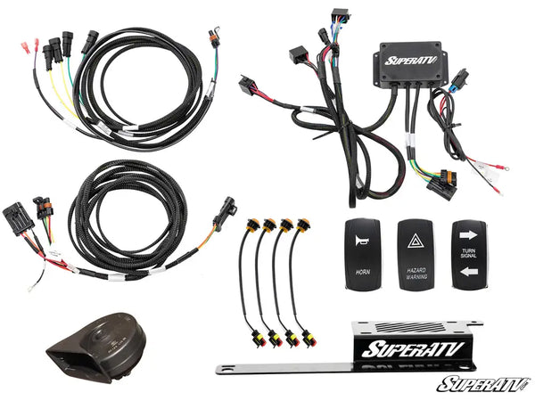 Turn signal kit installation atv Etequipements, installation kit clignotant  pour vtt ou side by side 